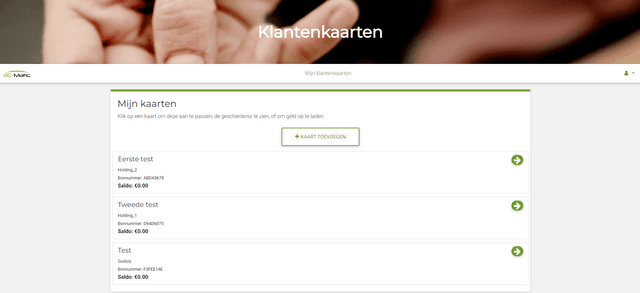 Klantenkaart